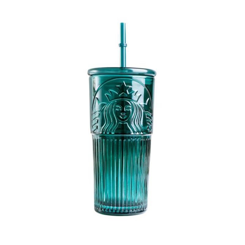 550ml Dark Green Goddess Glass