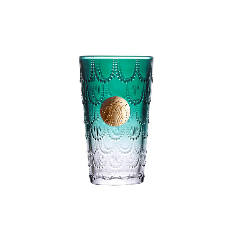 Starbucks 405ml 50th Anniversary Fish Scale Glass